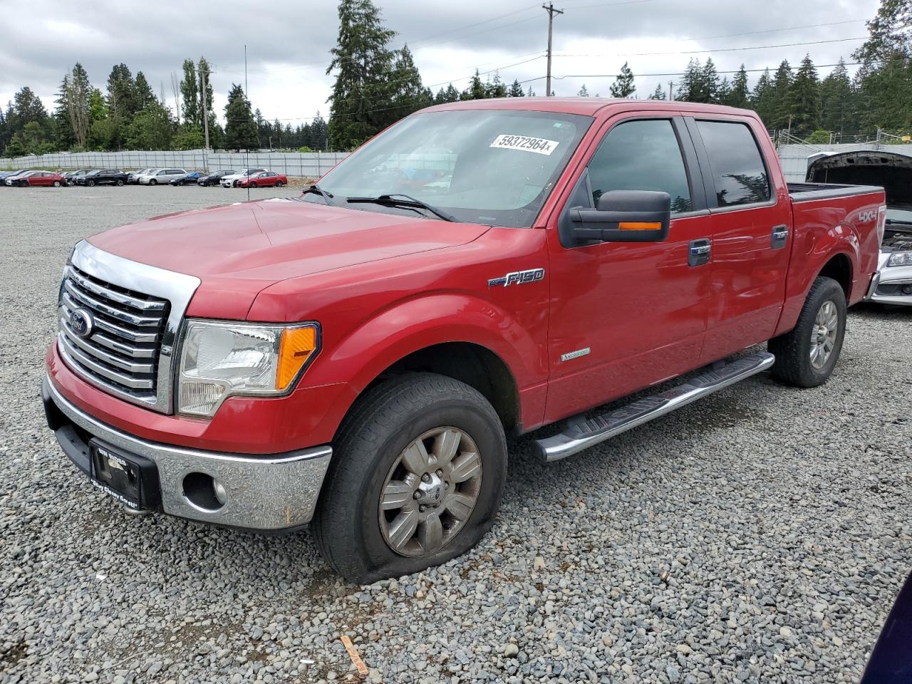 2012 Ford F150 Supercrew vin: 1FTFW1ET6CFB86131