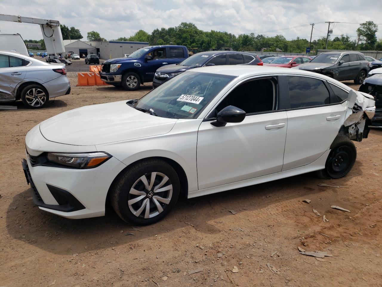 Lot #2895376382 2024 HONDA CIVIC LX