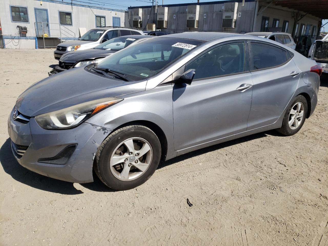 KMHDH4AE7EU215687 2014 Hyundai Elantra Se