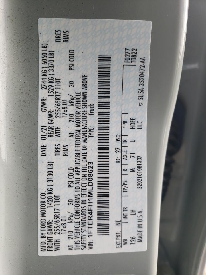 1FTER4FH1MLD08623 2021 Ford Ranger Xl