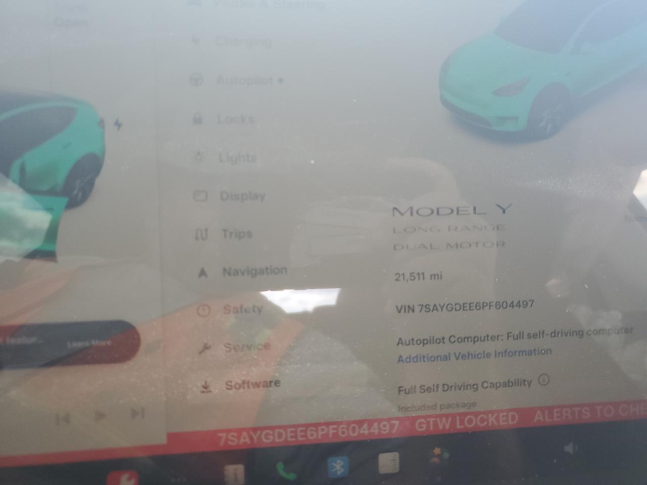 7SAYGDEE6PF604497 2023 Tesla Model Y