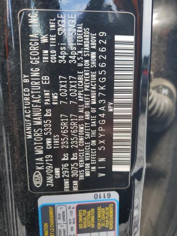 2019 KIA SORENTO L - 5XYPG4A37KG562629