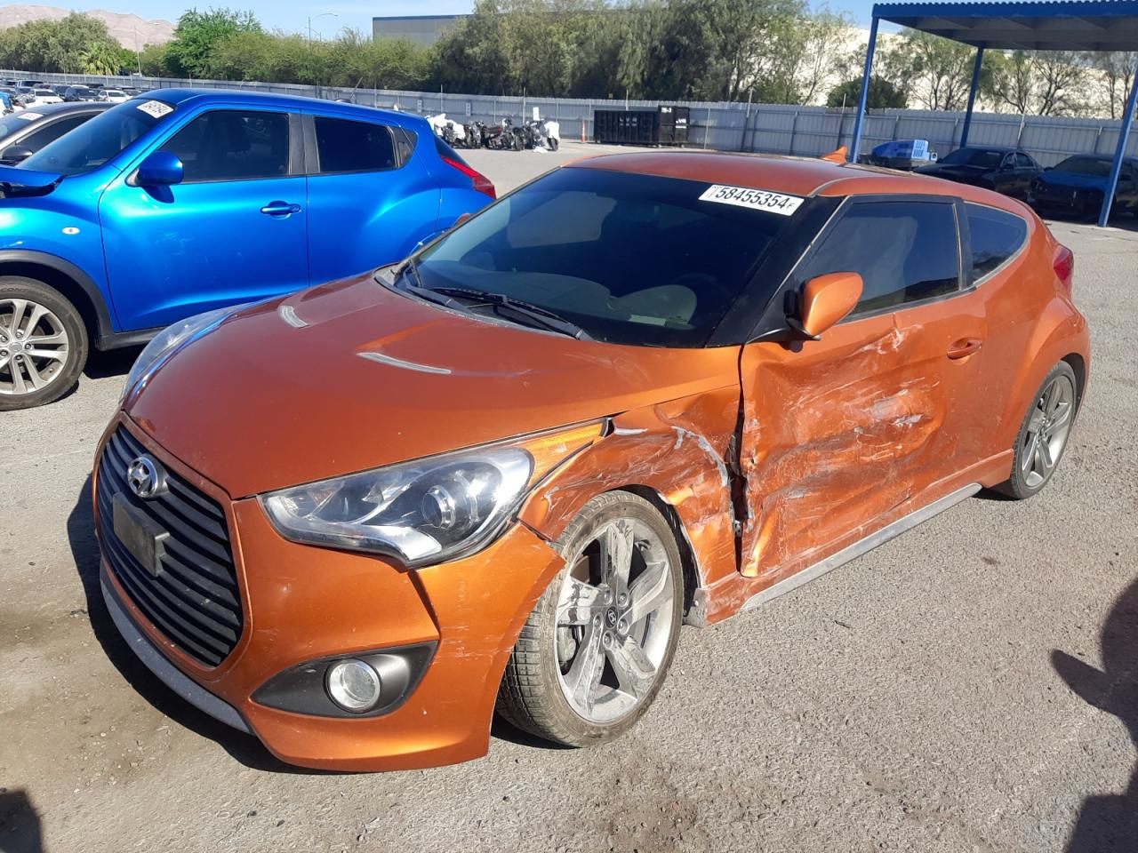 2013 Hyundai Veloster Turbo vin: KMHTC6AE3DU100508