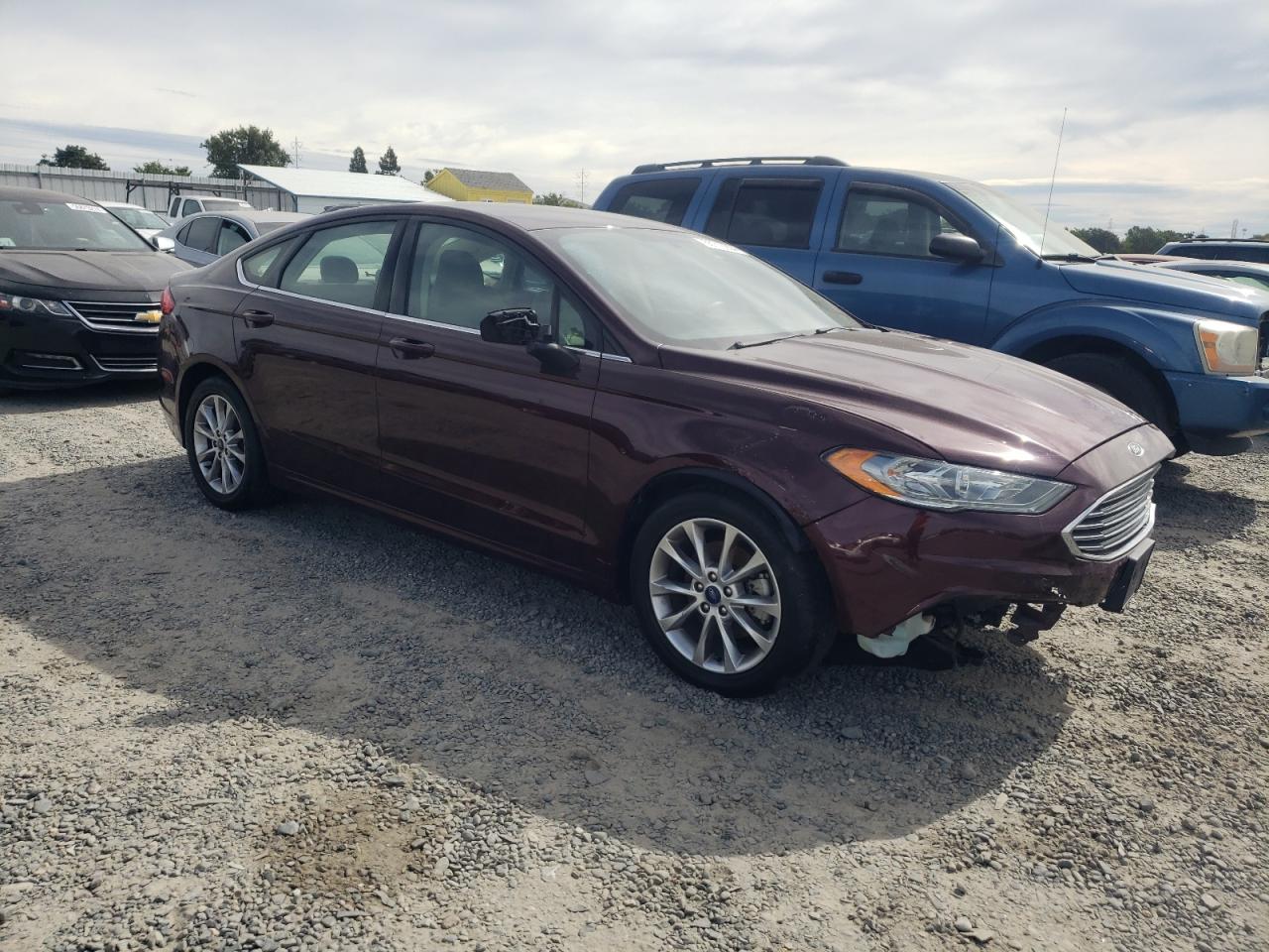 2017 Ford Fusion Se vin: 3FA6P0HD8HR215981