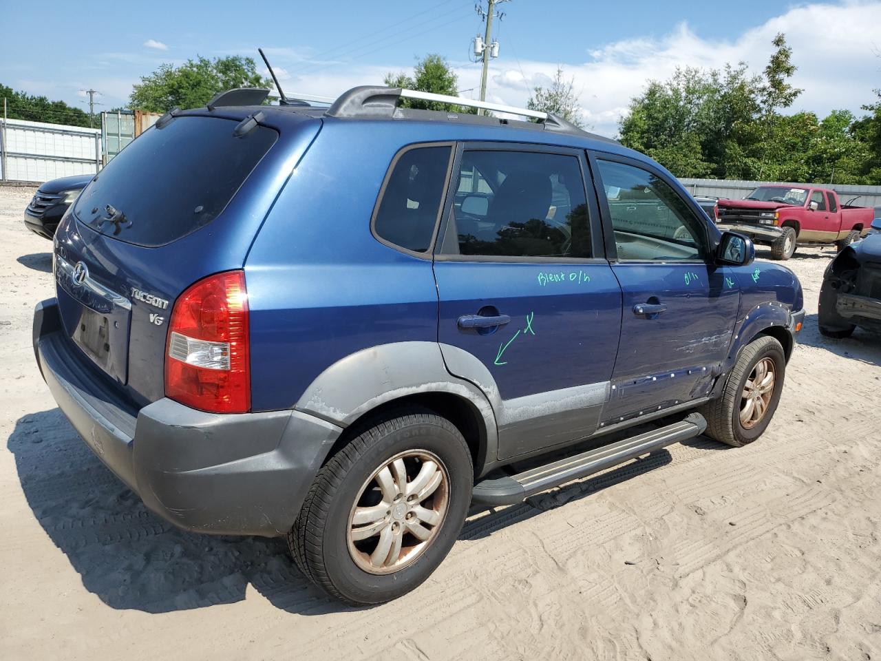 KM8JN12DX8U914199 2008 Hyundai Tucson Se