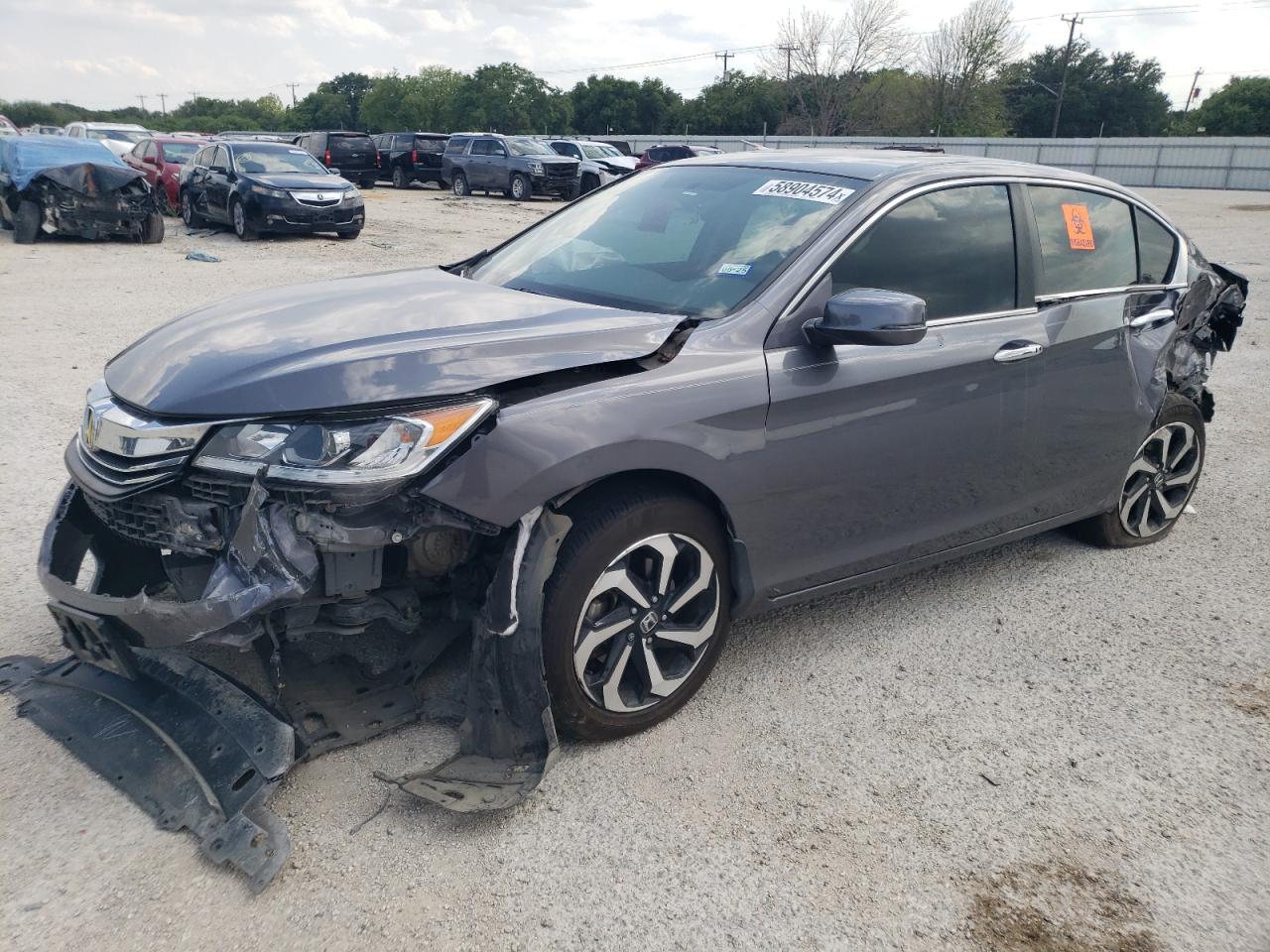 1HGCR2F86GA215741 2016 Honda Accord Exl