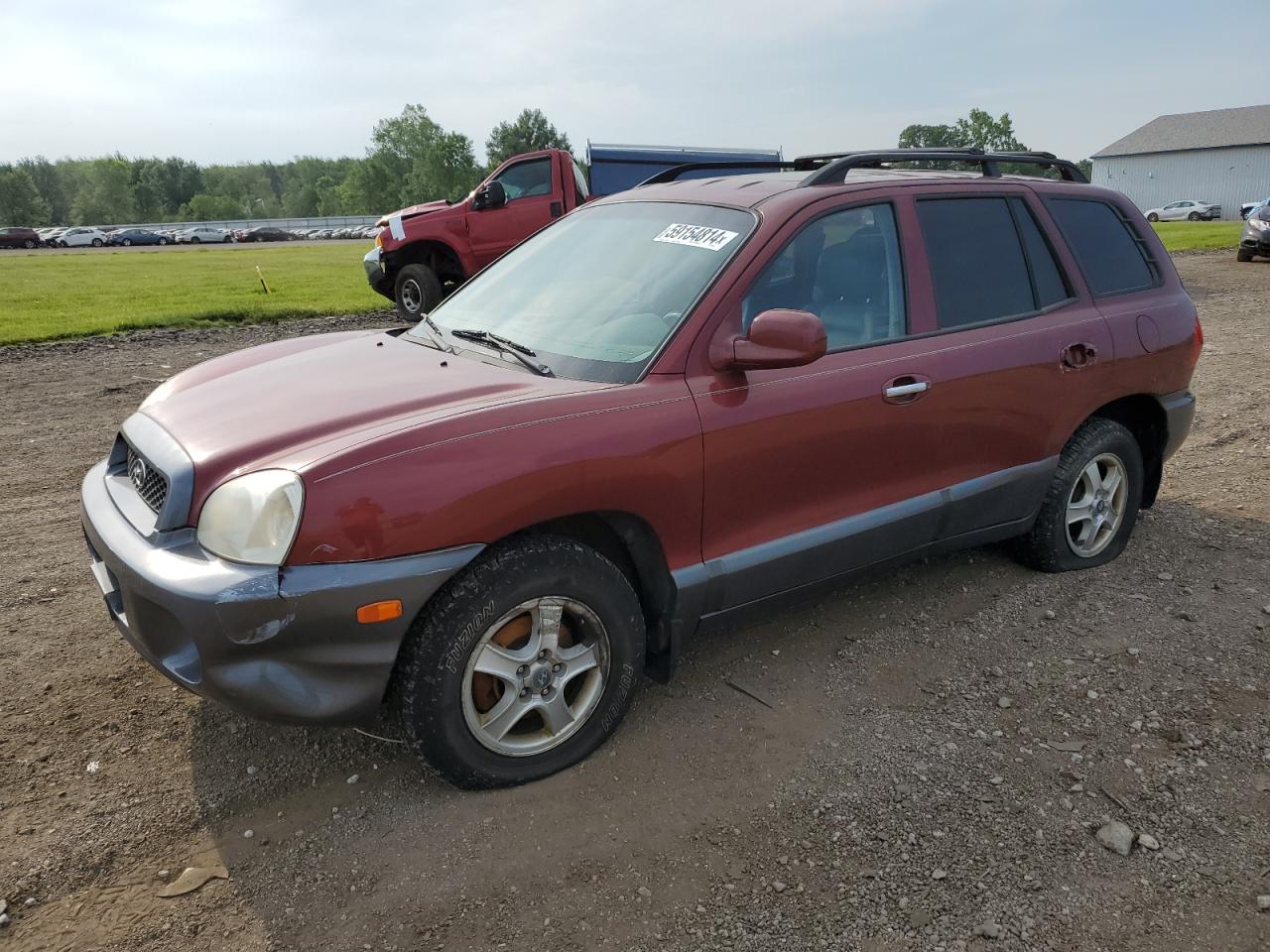 KM8SC73D02U316187 2002 Hyundai Santa Fe Gls