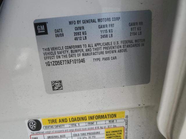 2010 Chevrolet Malibu 2Lt VIN: 1G1ZD5E77AF101946 Lot: 58751094