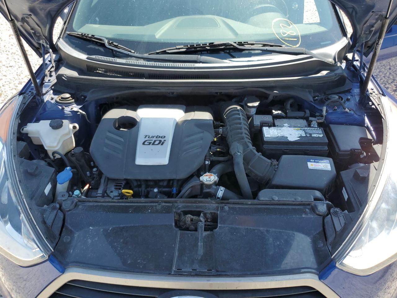 KMHTC6AE3GU256858 2016 Hyundai Veloster Turbo