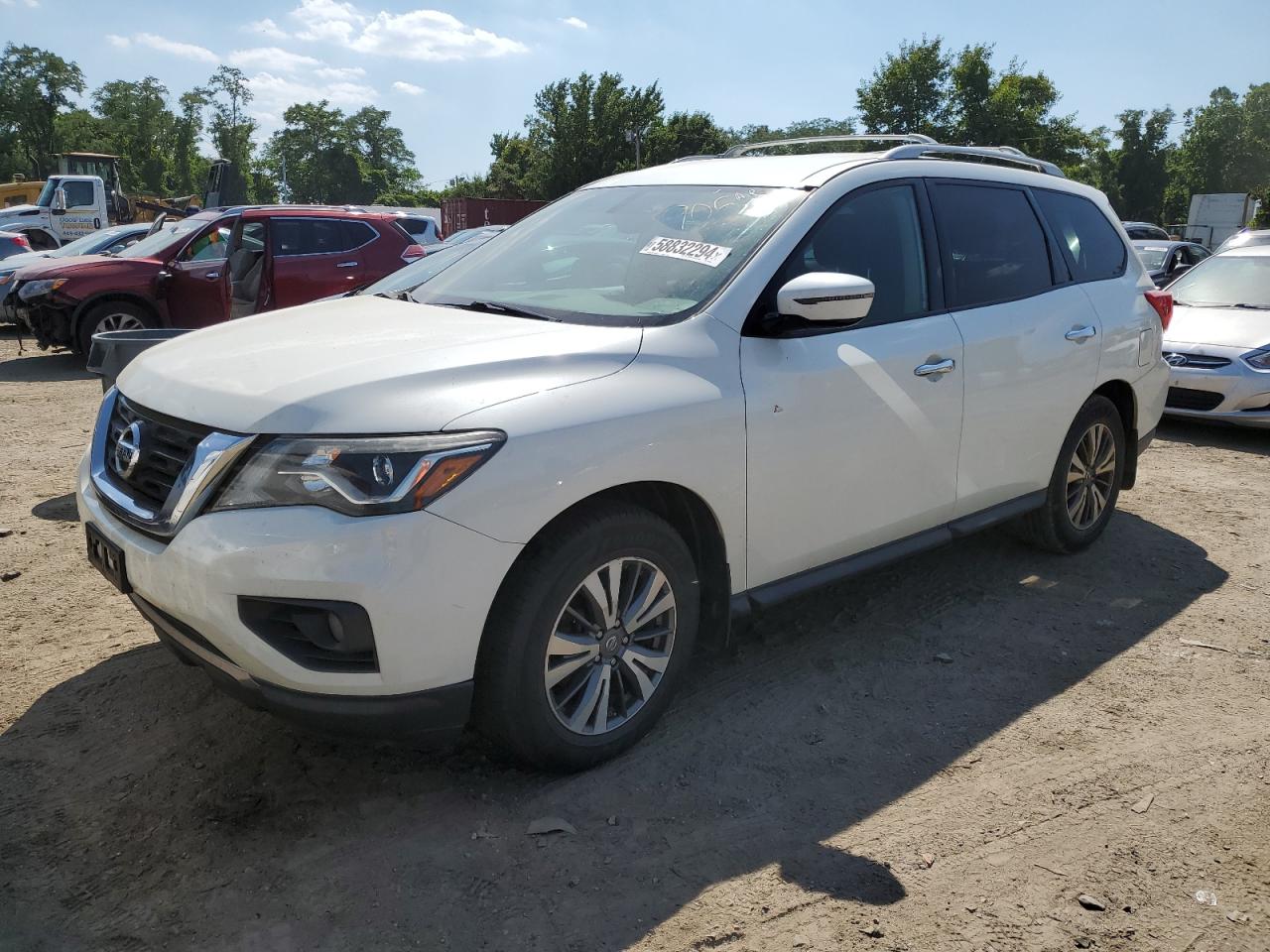 2017 Nissan Pathfinder S vin: 5N1DR2MM6HC632104