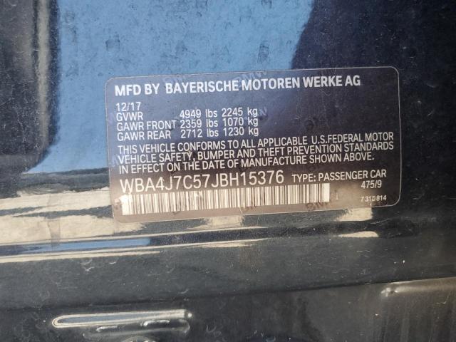 2018 BMW 440XI GRAN - WBA4J7C57JBH15376