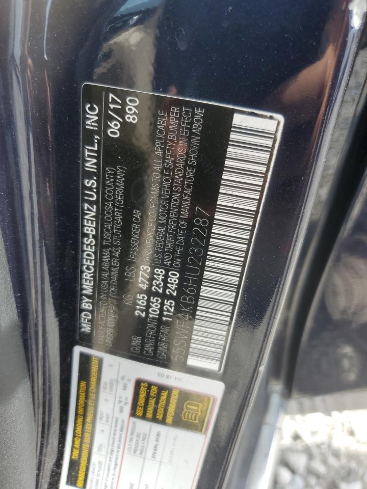 55SWF4KB6HU232287 2017 Mercedes-Benz C 300 4Matic