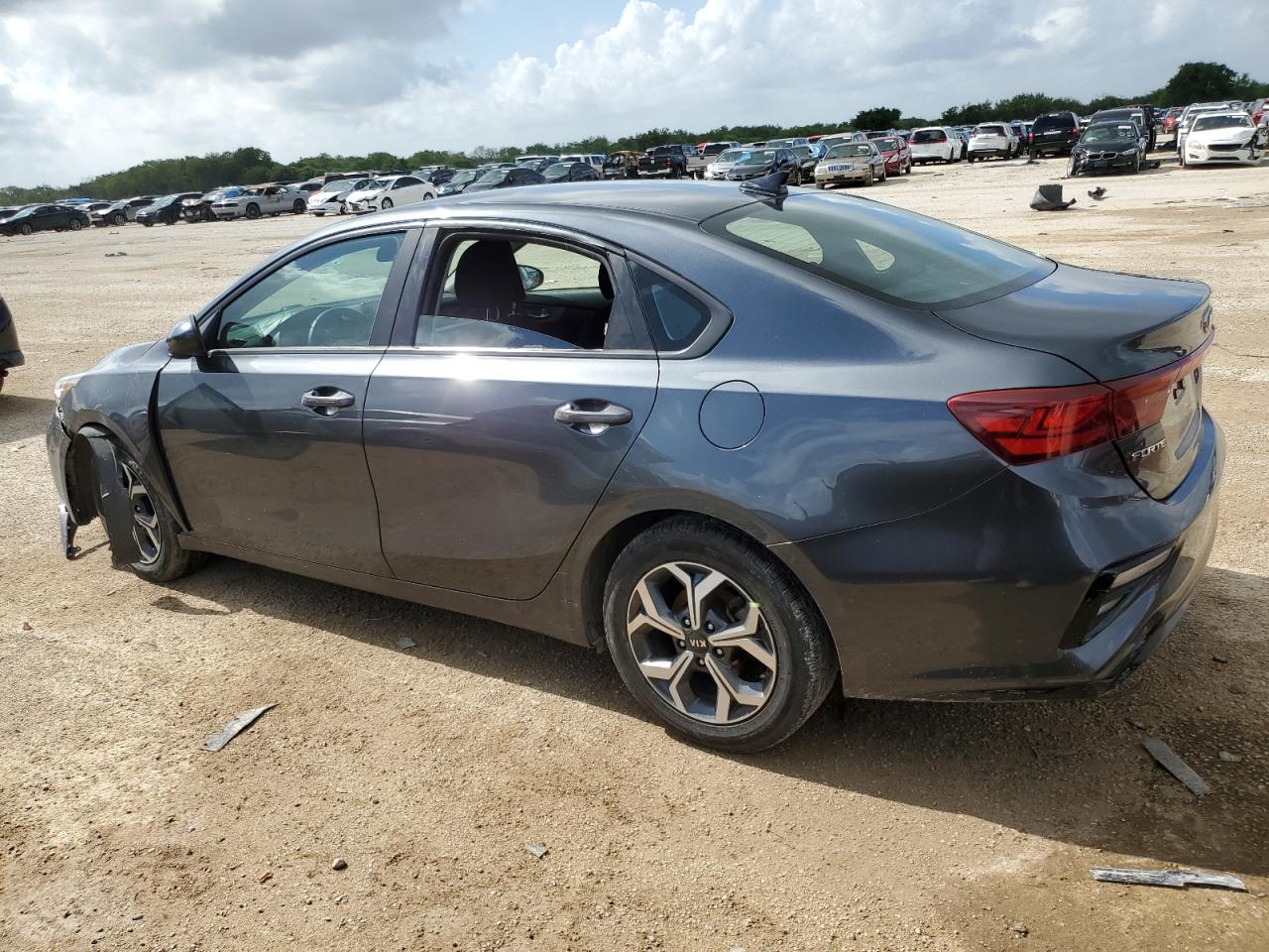 KIA FORTE FE 2021 gray  gas 3KPF24AD2ME320463 photo #3