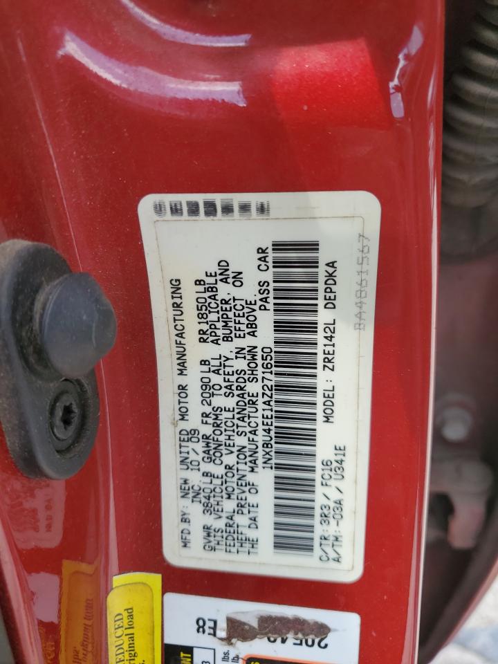 1NXBU4EE1AZ271650 2010 Toyota Corolla Base