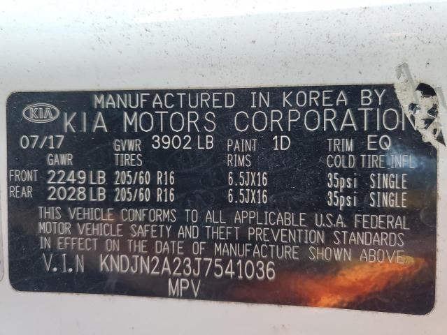 2018 KIA SOUL - KNDJN2A23J7541036