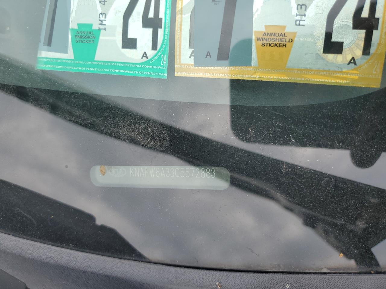 KNAFW6A33C5572883 2012 Kia Forte Sx