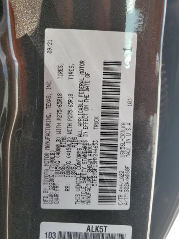 2021 TOYOTA TUNDRA DOU - 5TFBY5F15MX044653