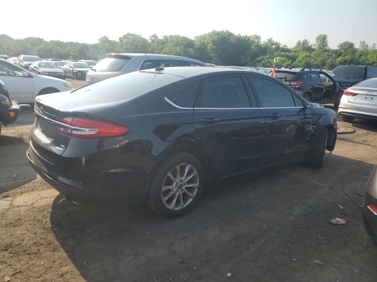 2017 Ford Fusion Se vin: 3FA6P0HD8HR173599