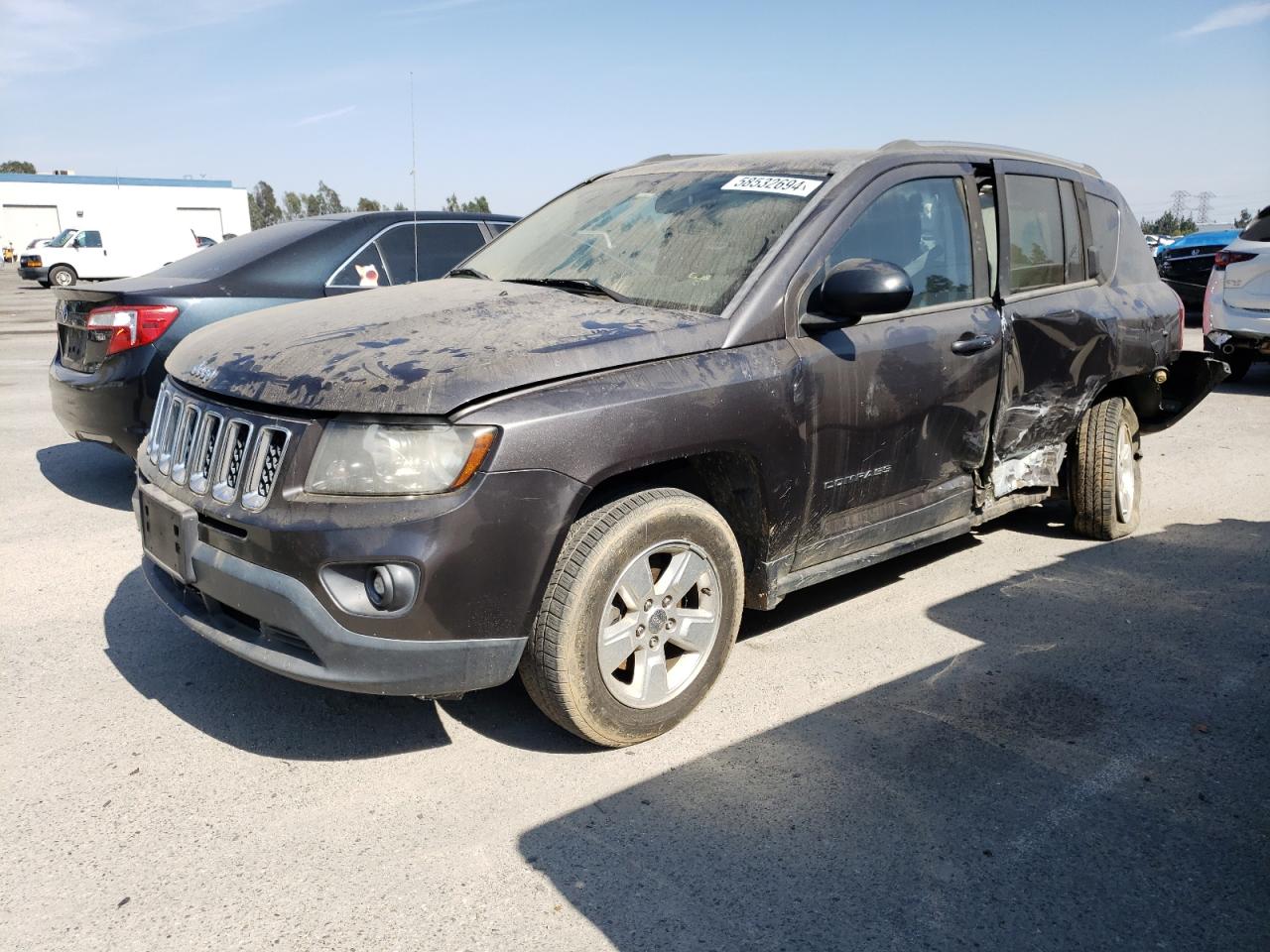 2015 Jeep Compass Sport vin: 1C4NJCBA0FD198090