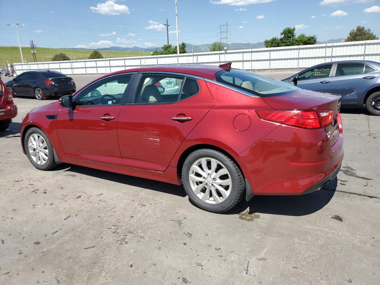 2015 Kia Optima Ex vin: 5XXGN4A72FG356220