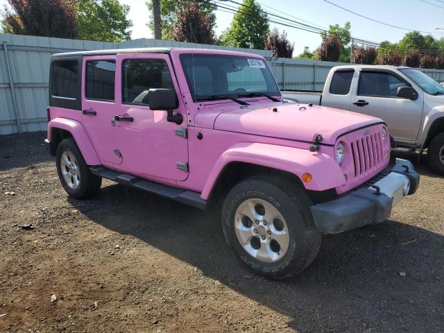 2014 Jeep Wrangler Unlimited Sahara VIN: 1C4HJWEG6EL128791 Lot: 58301994