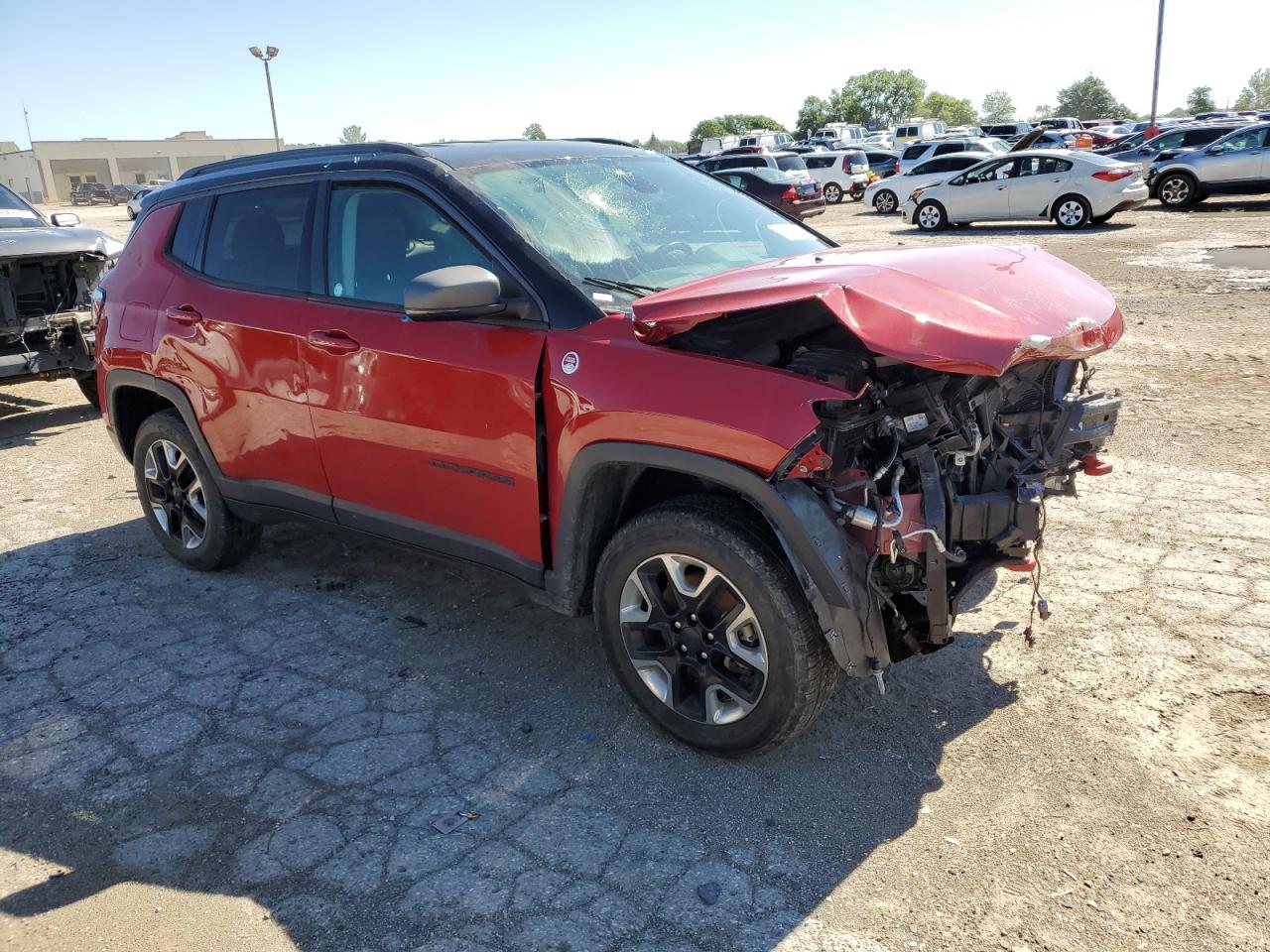 2020 Jeep Compass Trailhawk vin: 3C4NJDDB2LT163178