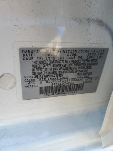 2017 Nissan Sentra S VIN: 3N1AB7AP0HL717485 Lot: 57976864