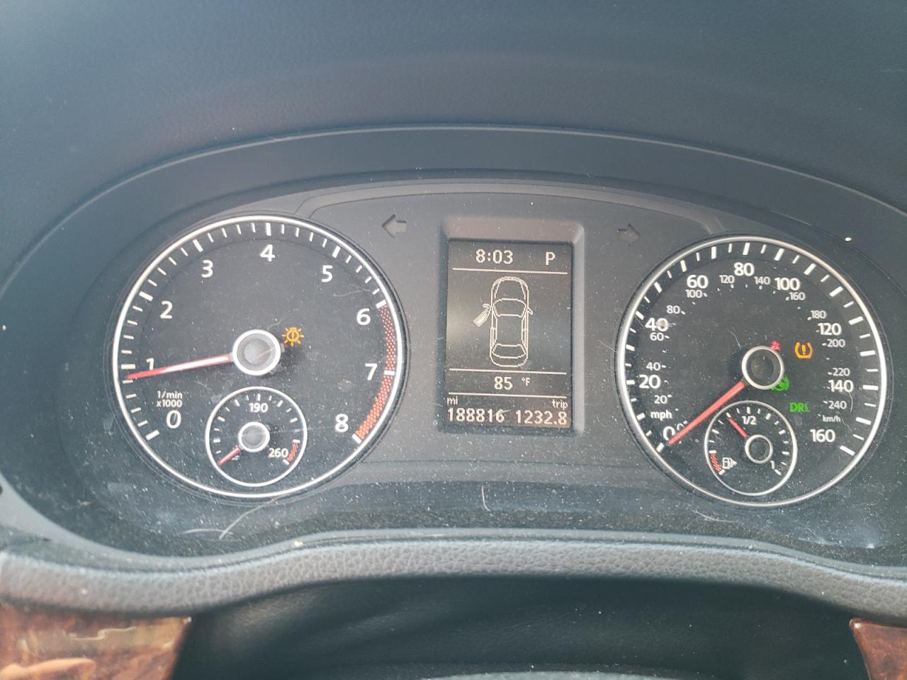 1VWCP7A33DC079000 2013 Volkswagen Passat Sel