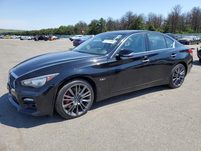 2017 Infiniti Q50 Red Sport 400 VIN: JN1FV7AR2HM871796 Lot: 57277134