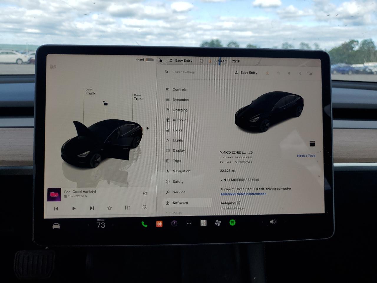 5YJ3E1EB5NF334645 2022 Tesla Model 3