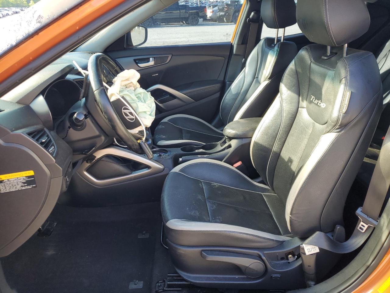 KMHTC6AE3DU161969 2013 Hyundai Veloster Turbo