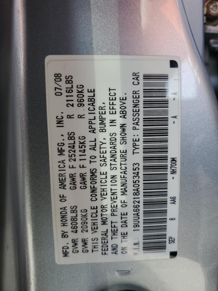 19UUA66218A053453 2008 Acura Tl