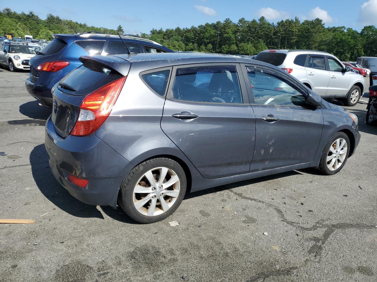 2012 Hyundai Accent Gls vin: KMHCU5AEXCU019592