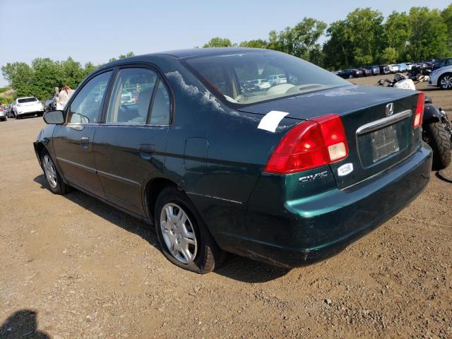 2001 Honda Civic Lx VIN: 2HGES16501H505284 Lot: 59246454