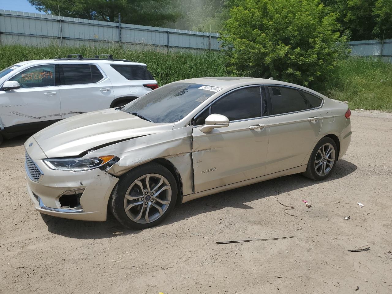 2019 Ford Fusion Titanium vin: 3FA6P0RU9KR123834