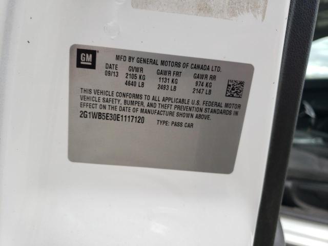 2014 Chevrolet Impala Limited Lt VIN: 2G1WB5E30E1117120 Lot: 57938954