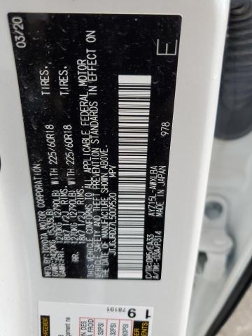 2020 Lexus Nx 300H VIN: JTJGJRDZ7L5009520 Lot: 60907924