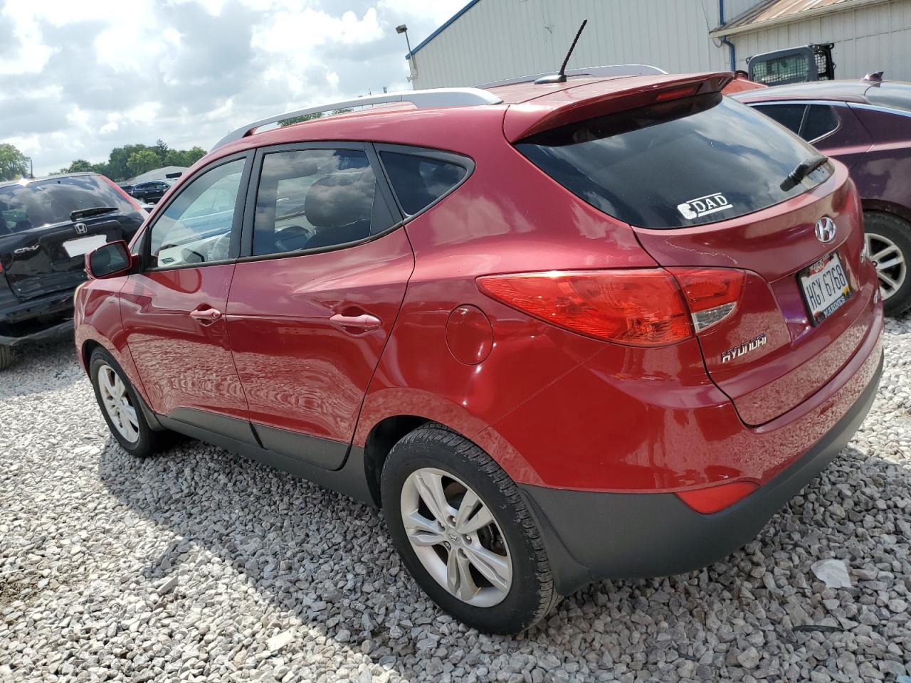 KM8JUCAC1BU122456 2011 Hyundai Tucson Gls