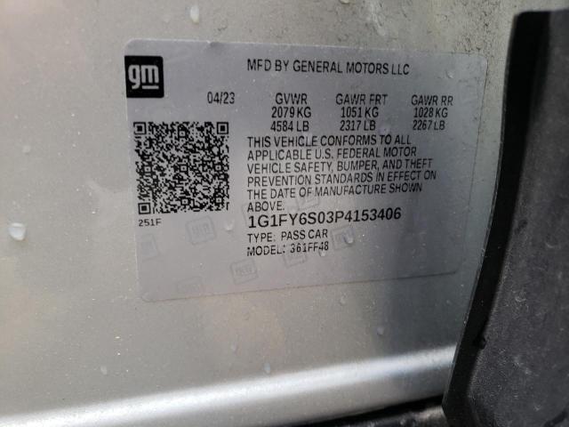 2023 CHEVROLET BOLT EUV L - 1G1FY6S03P4153406