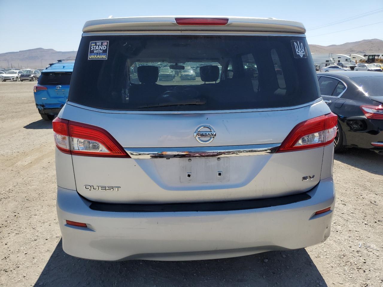 2014 Nissan Quest S vin: JN8AE2KP9E9101329