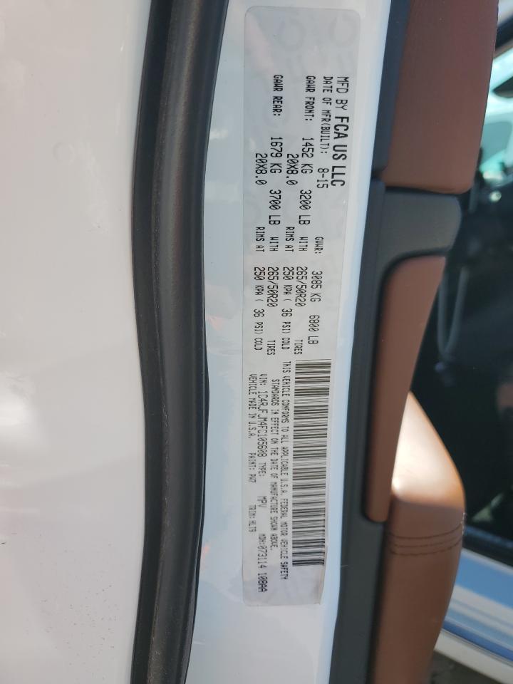 1C4RJFJM4FC105608 2015 Jeep Grand Cherokee Summit