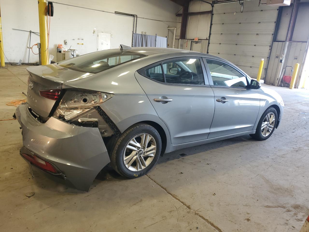 2019 Hyundai Elantra Sel vin: KMHD84LFXKU784650