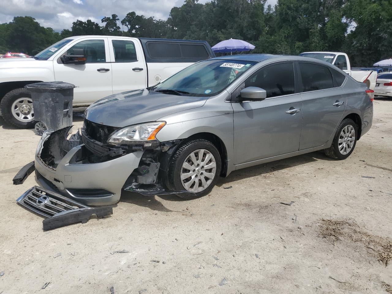 3N1AB7AP7DL794395 2013 Nissan Sentra S