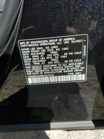 2021 Volkswagen Atlas Cross Sport Se VIN: 1V2RE2CA2MC227976 Lot: 58574524