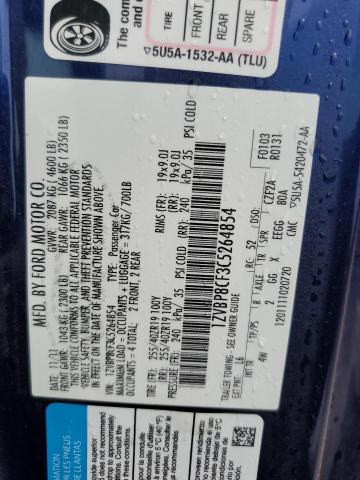 2012 Ford Mustang Gt VIN: 1ZVBP8CF3C5264854 Lot: 58417984