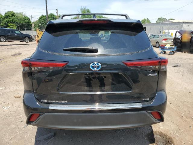 VIN 5TDHBRCH4MS035758 2021 Toyota Highlander, Hybri... no.6