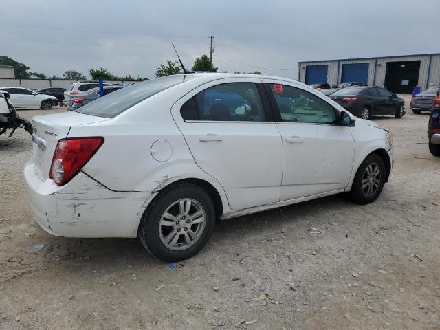 CHEVROLET SONIC LT 2013 white  gas 1G1JC5SH7D4195789 photo #4