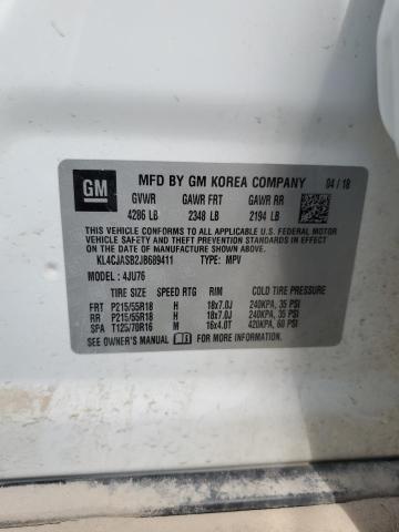 2018 Buick Encore Preferred VIN: KL4CJASB2JB689411 Lot: 57959844