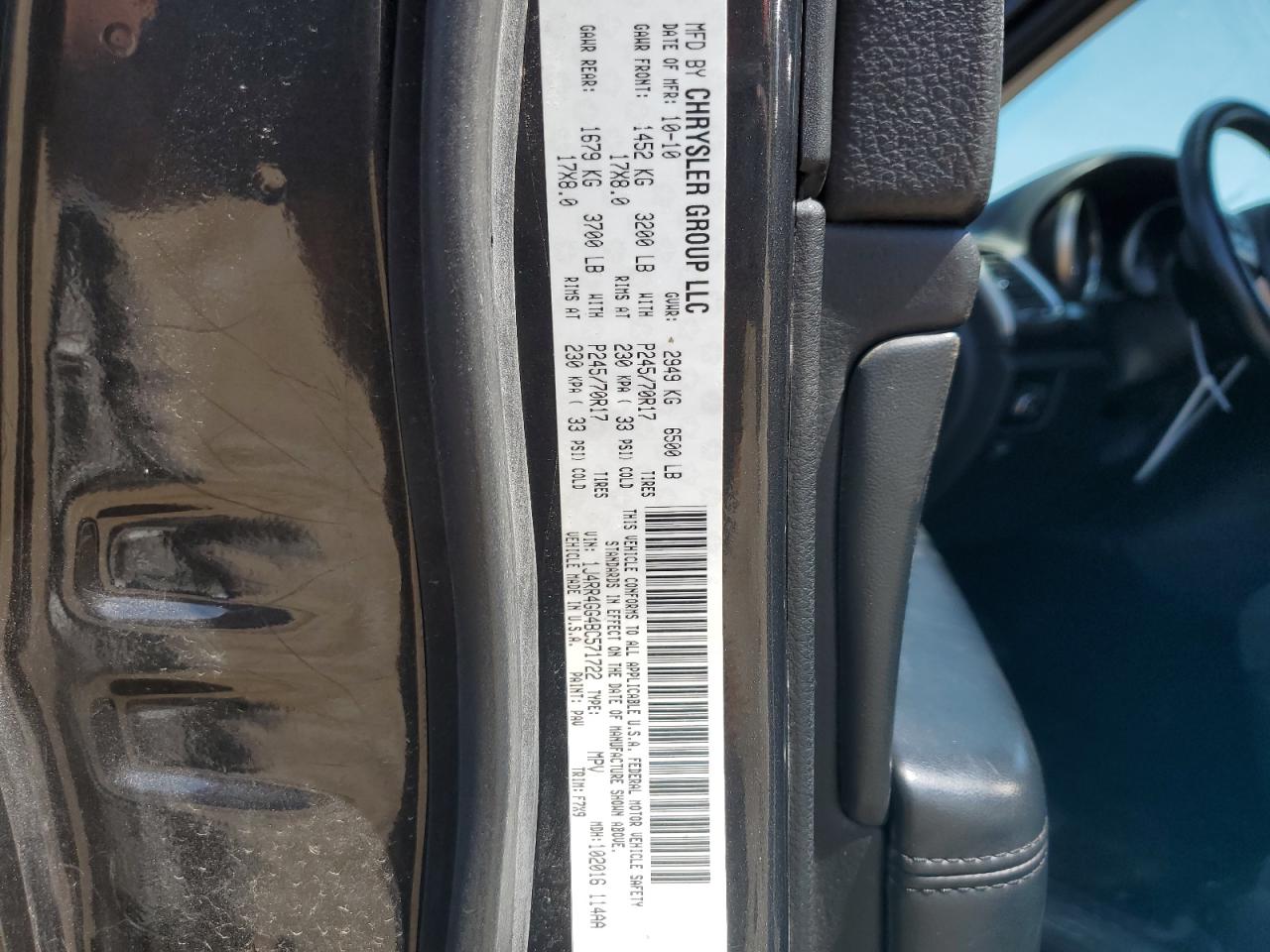 1J4RR4GG4BC571722 2011 Jeep Grand Cherokee Laredo