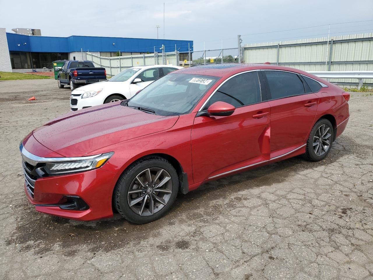 2021 Honda Accord Exl vin: 1HGCV1F59MA077202